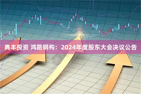 典丰投资 鸿路钢构：2024年度股东大会决议公告
