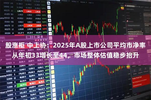 股涨柜 中上协：2025年A股上市公司平均市净率从年初33增长至44，市场整体估值稳步抬升